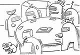 Print among Us coloring Page Among 24  TAMAN ILMU sketch template