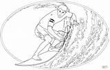 Printable Surfboard Coloring Pages Sketch Page sketch template