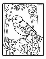 Birds Coloring Pages For Kids Printable sketch template