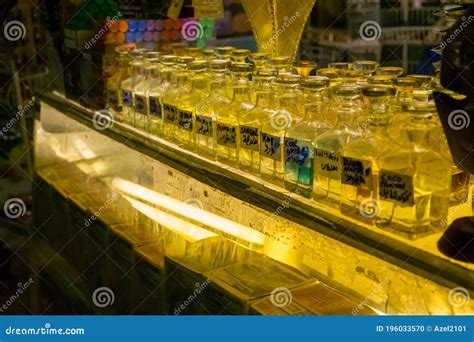 Assorted Bottles of Perfumes for Sale in Souq Waqif, Qatar Stock Photo ...