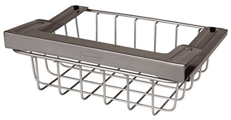 Rubbermaid Slide-Out Under-Shelf Storage Basket, Titanium (FG1H3200TITNM) | Pricepulse