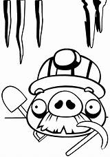 Moustache Pig coloring Page  ColouringPages sketch template