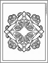 90 Celtic Coloring Pages Irish Scottish Gaelic Kids Adults PDF sketch template