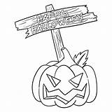 5 Best Images Of Printable Coloring Happy Halloween Banner  sketch template