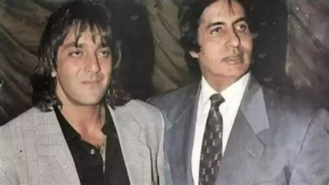 In Pics: Sanjay Dutt Shares A Throwback Picture With Amitabh Bachchan: Fans Go Crushing | IWMBuzz