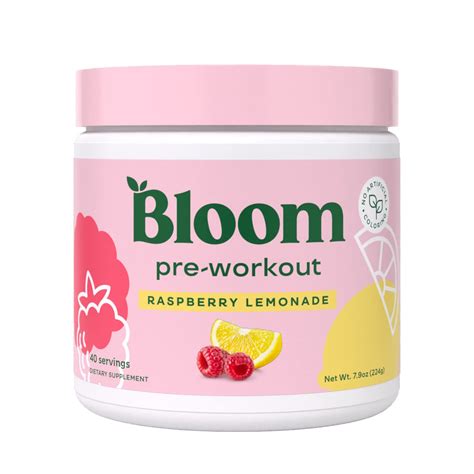 Buy Bloom tion Pre Workout Powder | Keto Friendly Preworkout Sugar Free Energy Drink Mix with ...