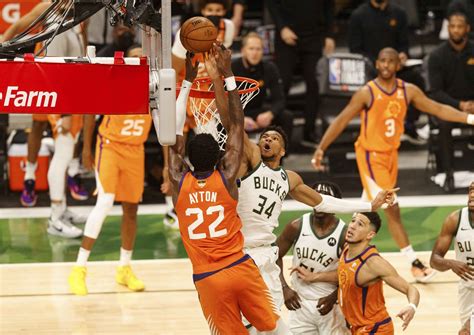 WATCH: Giannis Antetokounmpo Forces Multiple Blocks to Stun the Suns ...