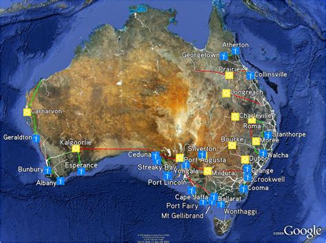 Locations Of Wind Farms