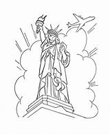 Free Printable Statue Of Liberty Coloring Pages For Kids sketch template