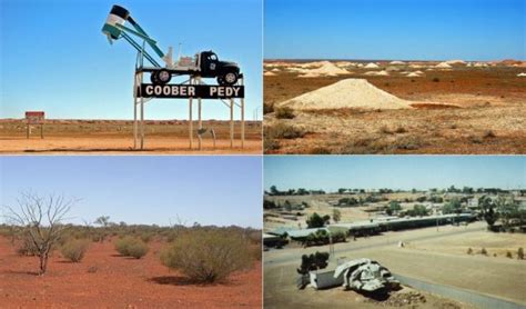 Coober Pedy on Map of Australia