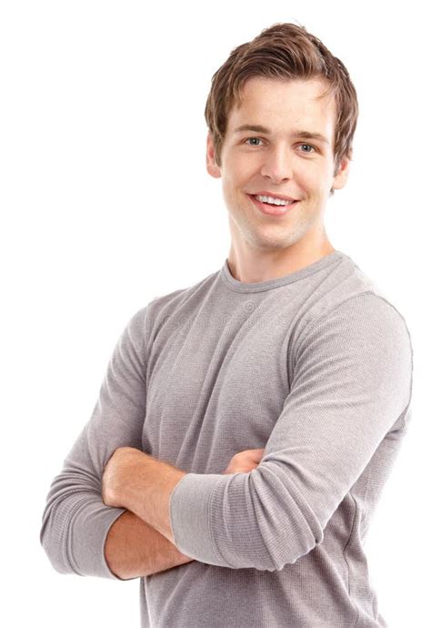 Handsome young man smiling stock photo. Image of happiness - 16234146