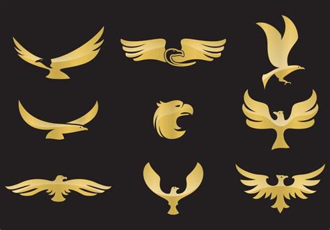 Golden Eagle Vectors 91960 Vector Art at Vecteezy