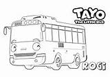 Tayo The Bus Coloring Pages 2025 sketch template