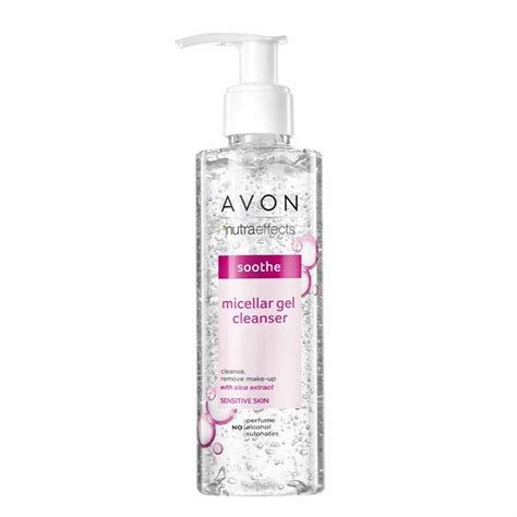 Avon Nutra Effects Soothing Micellar Gel Cleanser ingredients (Explained)