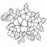 66 Beautiful Flowers Coloring Book  Free Pages sketch template