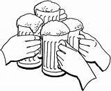 Beer Coloring Pages sketch template