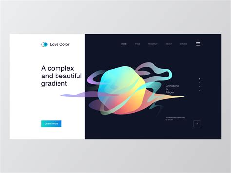 Gradient - Web Design by K on Dribbble