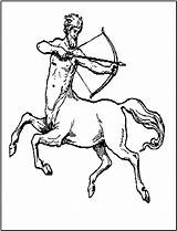 Centaur With Sword Coloring Page  Free Printable Pages For Kids sketch template