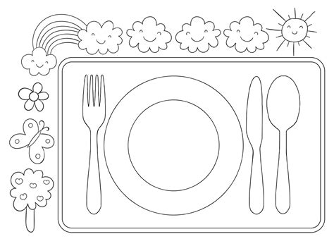 Free Printable Placemats A Set Of Pretty Placemats Can Be A Great Way To Dress Up A Table ...