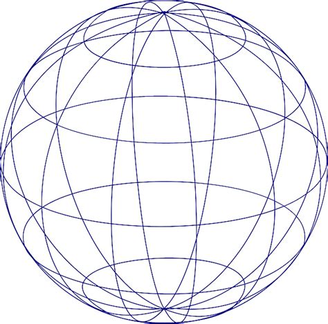 Sphere Globe Grid · Free vector graphic on Pixabay