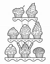Muffin Printable Coloring Pages  KasheonSims sketch template