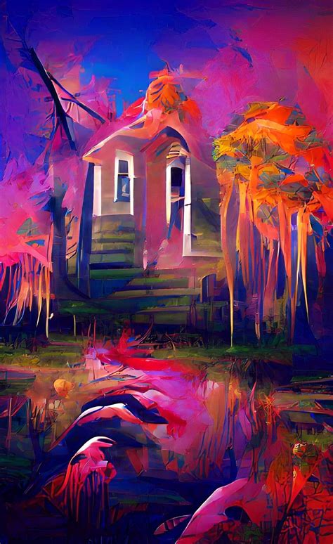 Acid Art, Southern Gothic, Painting, Scenery, Artists, Art, Painting Art, Paintings, Painted Canvas