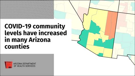 CDC COVID-19 community levels have increased in many Arizona counties – AZ Dept. of Health ...