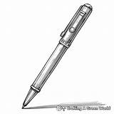 Pen Coloring Pages  Free & Printable sketch template