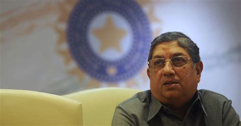 Former BCCI president N Srinivasan attends Special General Meeting