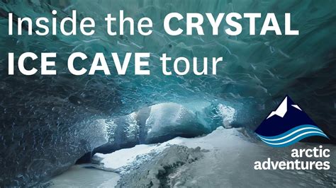 Inside the Crystal Ice Cave Tour - YouTube