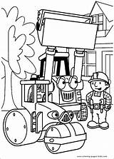 Bob the Builder color Page  Coloring Pages For Kids Cartoon sketch template