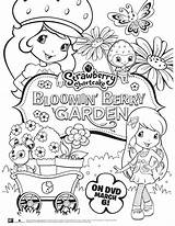 Strawberry Shortcake Coloring Page sketch template