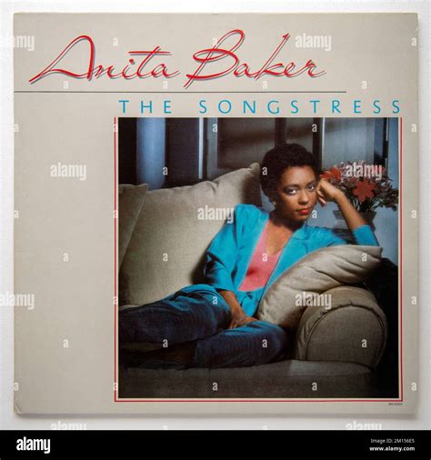 LP cover of The Songstress, the debut album by Anita Baker, which was released in 1983 Stock ...