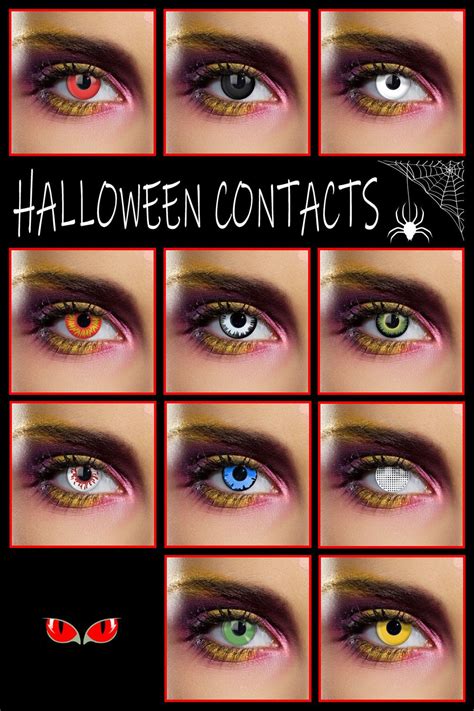 Spooky Eyes - Quality Halloween Contact Lenses | Halloween contacts, Halloween contact lenses ...