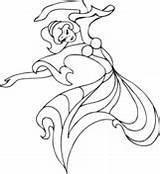 Dancing Ladies Coloring Book  Free Pages sketch template