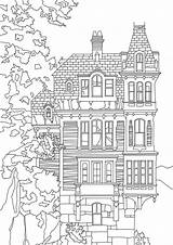 City Buildings Coloring Pages At GetDrawings  Free Download sketch template