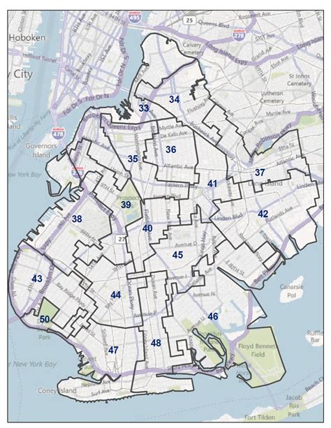 Nyc City Council District Map - Maps For You