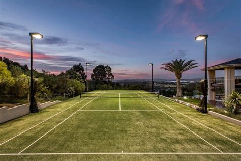 Tennis Court Lighting | Ultracourts Melbourne | Tennis Court Lights