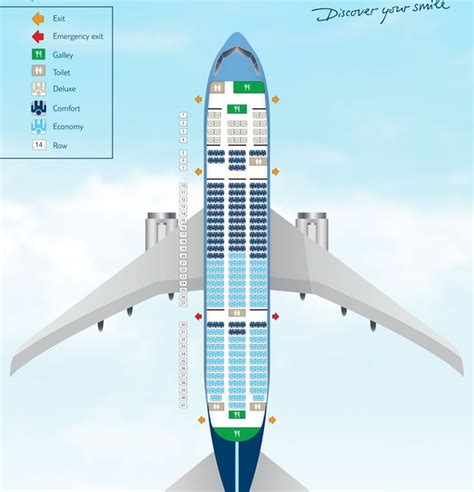 Boeing 787 9 Dreamliner Seat Map