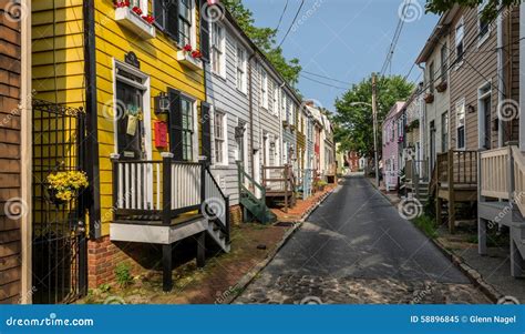 Annapolis Historic District Editorial Image - Image: 58896845