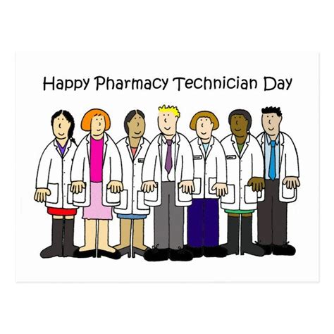 Pharmacy Technician Day - October Postcard | Zazzle.com in 2020 | Pharmacy technician, Pharmacy ...