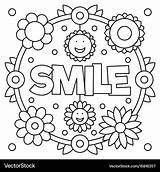 Smile Coloring Pages sketch template