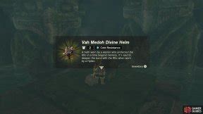 Vah Medoh Divine Helm - The Legend of Zelda: Tears of the Kingdom Database | Gamer Guides®