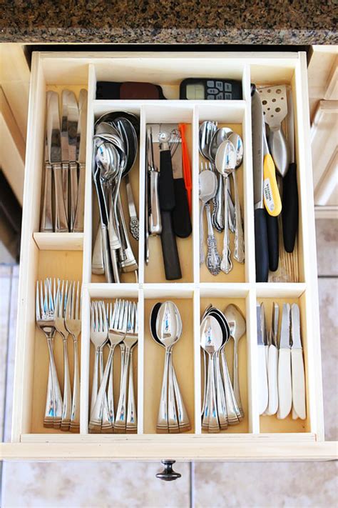 Make Your Own Custom Drawer Organizer | DIY Kitchen Drawer Organizer