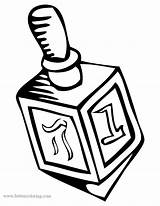 Dreidel Coloring Pages For Hanukkah  Free Printable sketch template