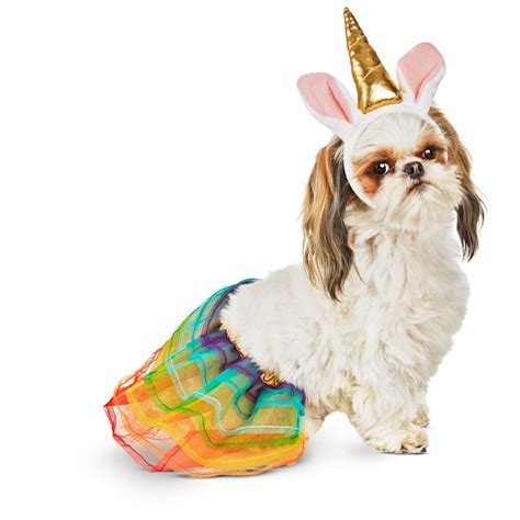 Petco Halloween Neon Unicorn Dog Costume | Dog halloween costumes, Dog ...