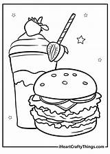 25 Hamburger Coloring Pages Easy Free Printable PDFs sketch template