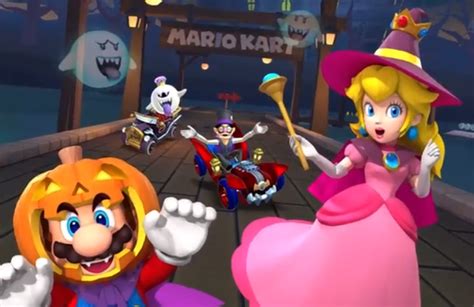 Check out gameplay from Mario Kart Tour's 'Halloween Tour,' now live ...