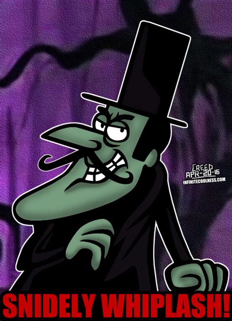 Cartoon Villains - 081 - Snidely Whiplash! by CreedStonegate on DeviantArt