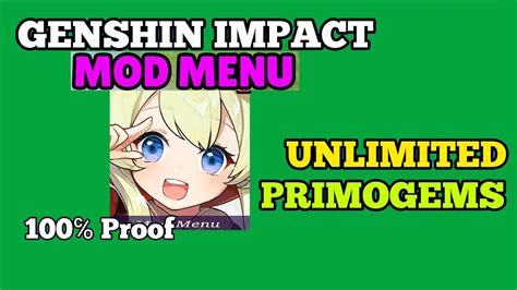 Genshin Impact Mod Menu 2021 APK for Android Download